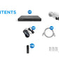 NVR-PRO Complete Business Security Solution - 16x 5MP Weatherproof Cameras, AI Analytics & 4TB NVR